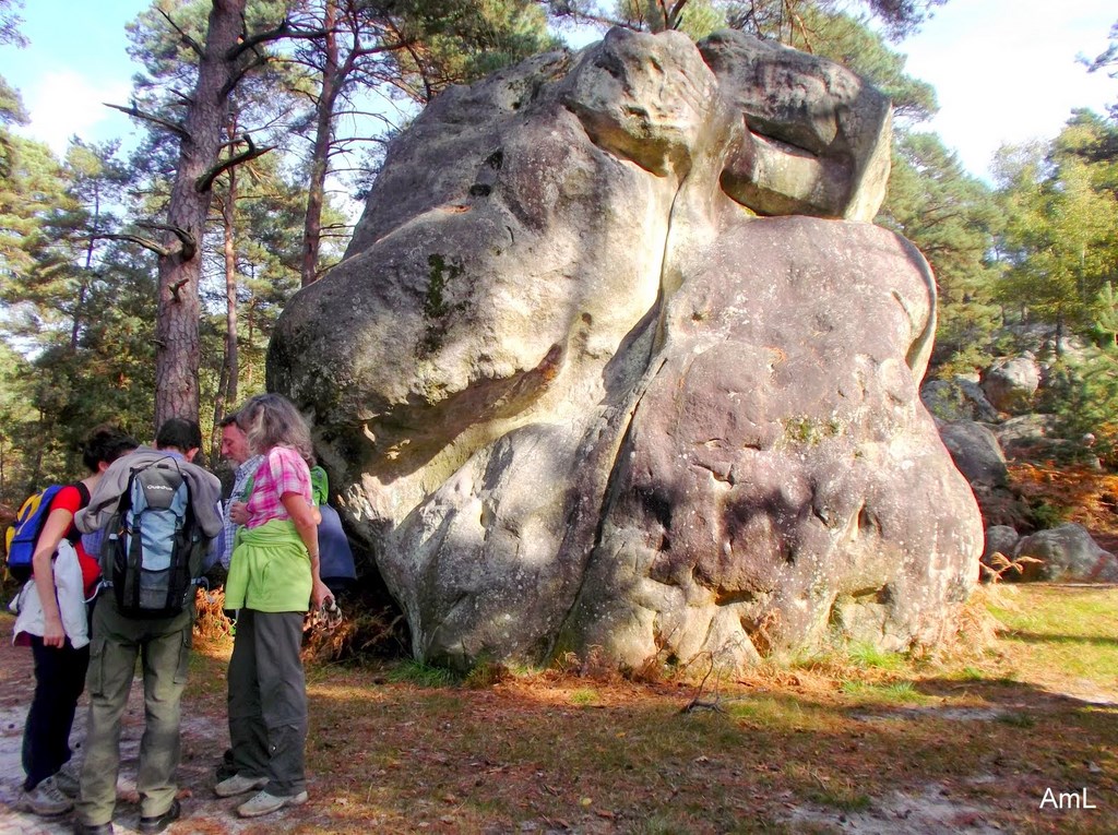 Forêt De Fontainebleau, Le Rocher Canon, 19-10-2014