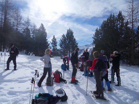 Raquettes À Névache, 21-01-2016