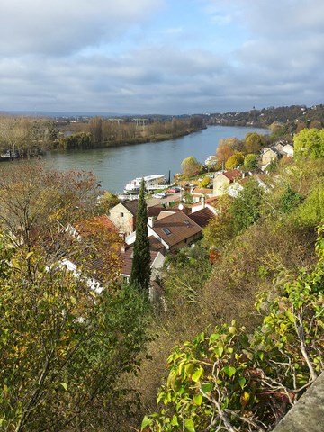 Panorama De La Seine À La Montagne, 01-12-2013